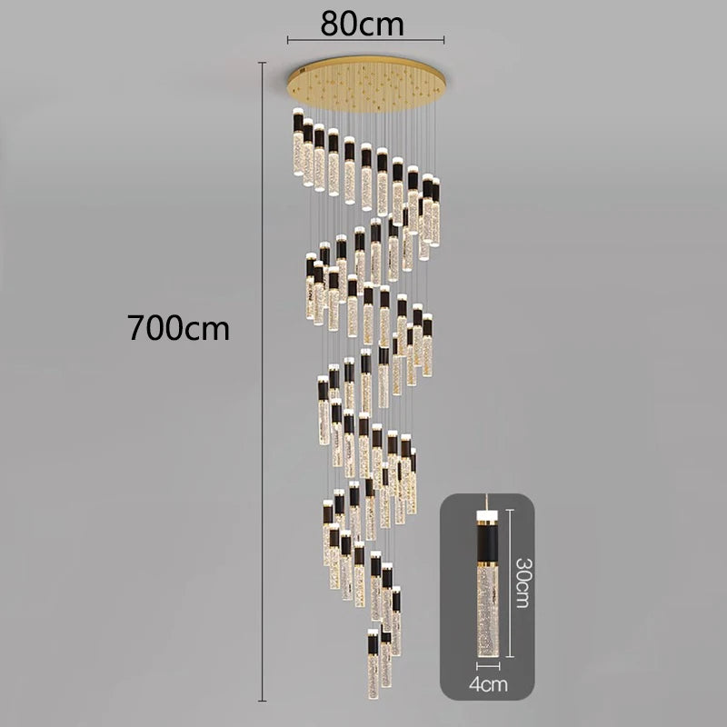 Suspension moderne en alliage pour salle à manger – Arclineia