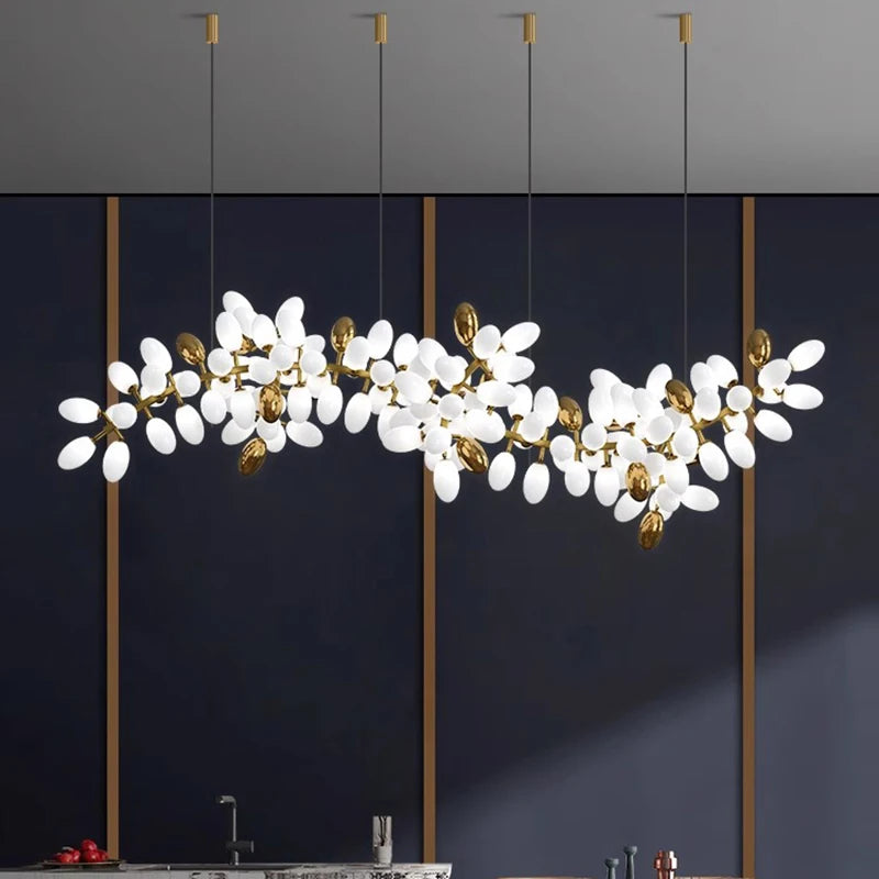 Suspension LED moderne pour salon – Zénithra