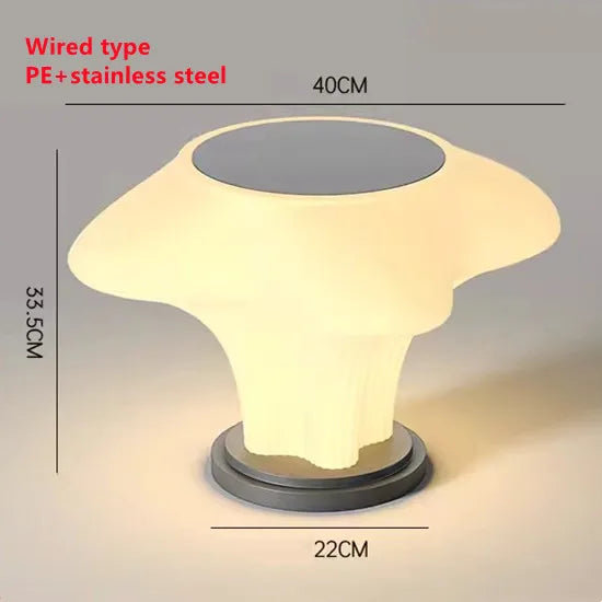 Lampe solaire extérieure moderne en acier inoxydable – Solaris