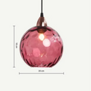 Bunte Glas-Hängeleuchte Fröhliche und Moderne Atmosphäre – Célestro