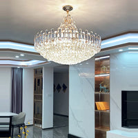 Lustre moderne en cristal pour duplex – Estellion