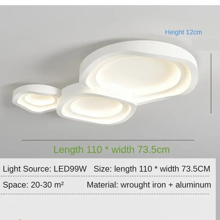 Plafonnier minimaliste moderne pour décoration - Ciraluxia