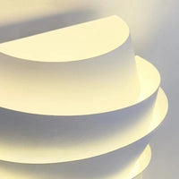 Applique murale nordique en métal blanc – Syracone