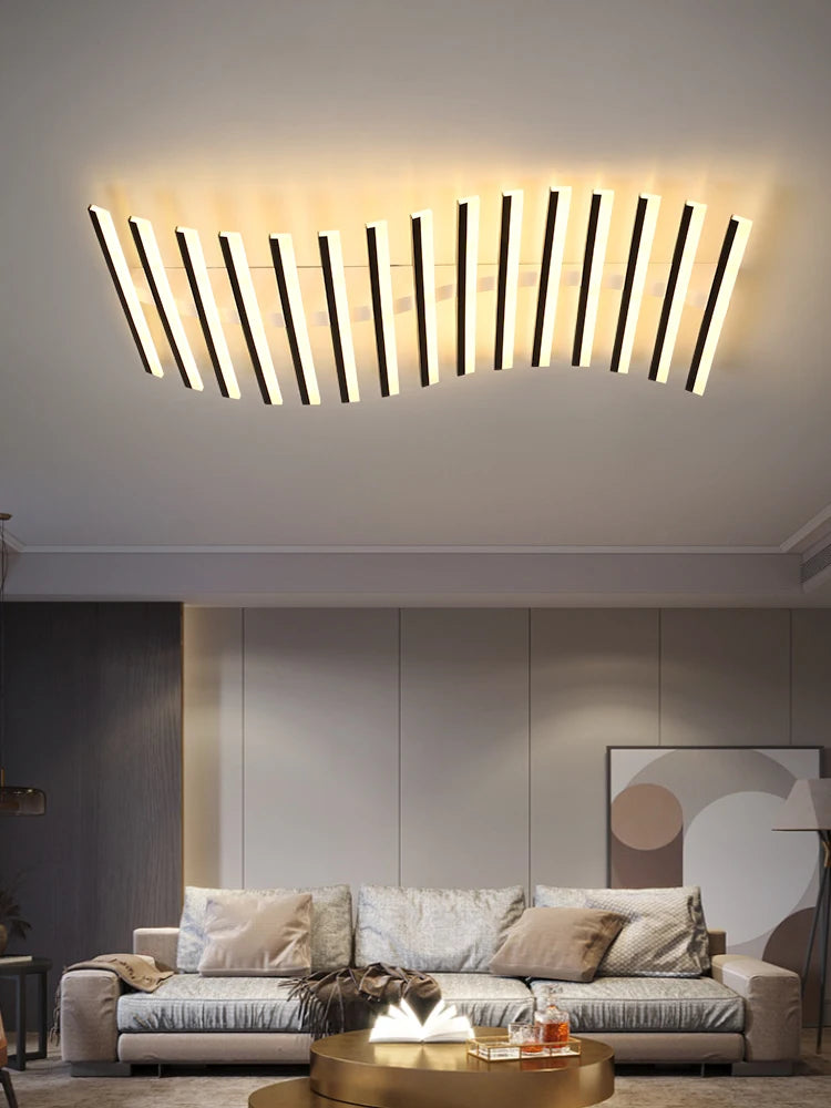Kroonluchter Ijzer LED Semi-Flush Modern Design – Equinox