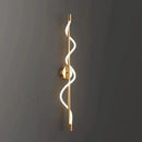 LED-Wandleuchte Auf- & Abwärts Elegantes gedrehtes Design – SpiraleX