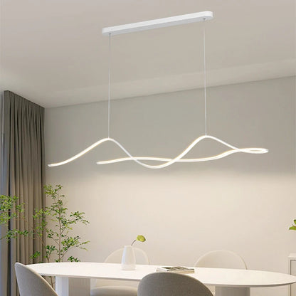 Moderne Zwarte LED Hanglamp voor Interieurs – Caelux