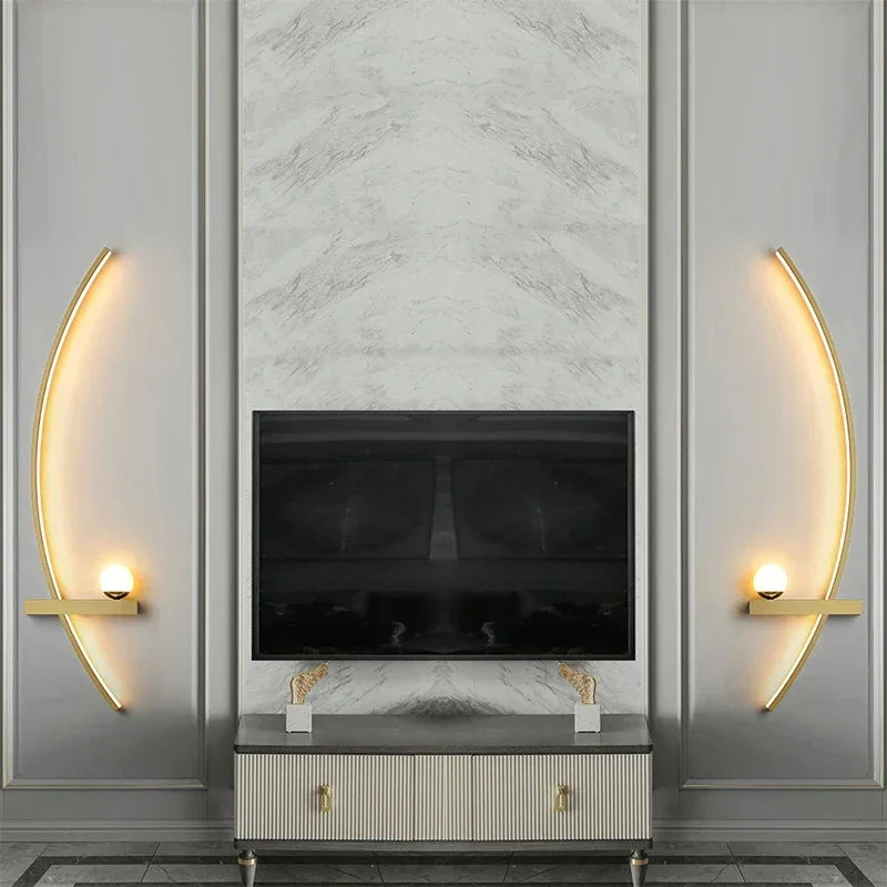 Lampe Murale Allongée Contrôle à Distance Intérieur Tendance – Arca