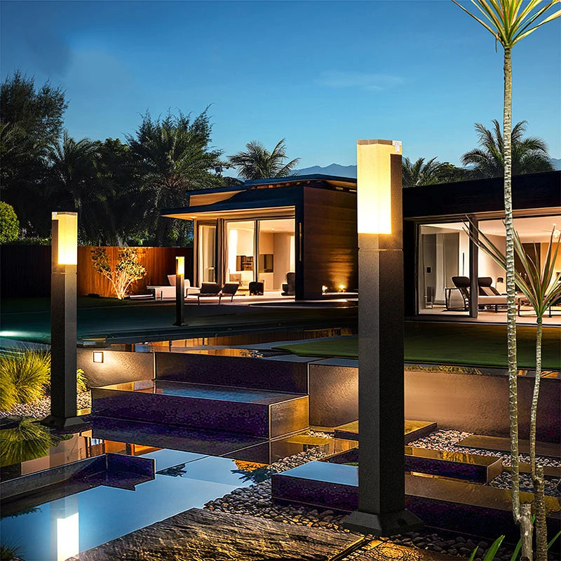 Lampadaire LED en aluminium pour jardin – Valurencia