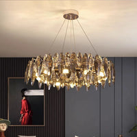 Suspension en cristal pour salon et chambre – Cristarôme