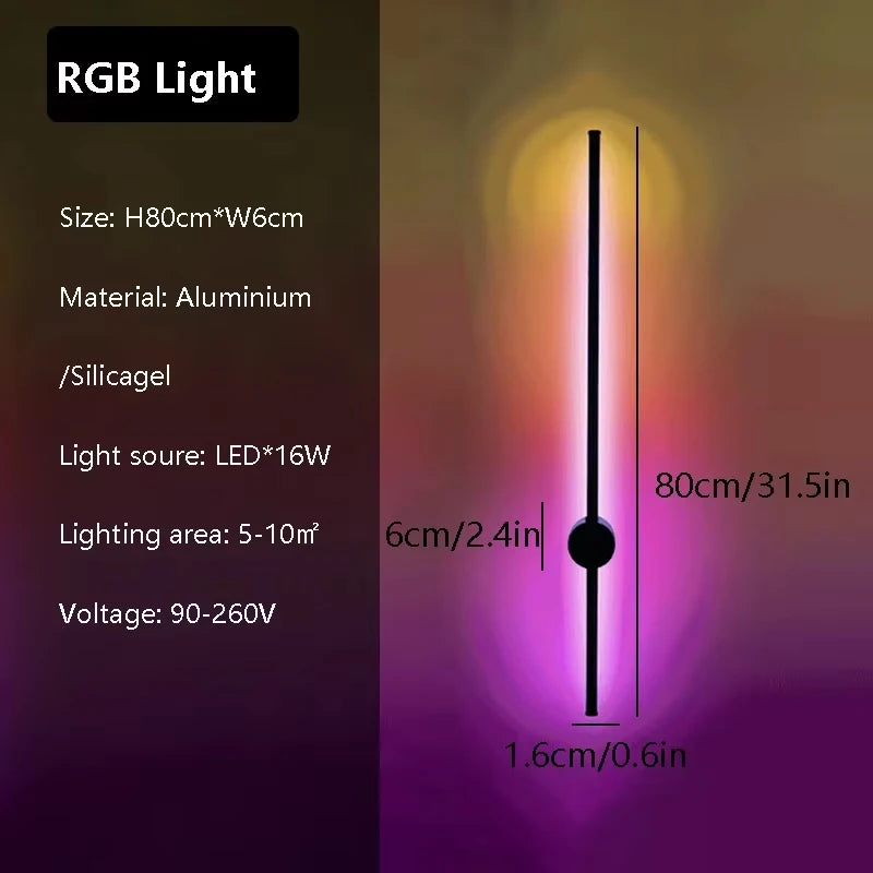 Applique murale LED moderne en fer pour décoration intérieure – Armoniel