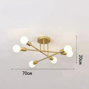 Vielseitige Deckenleuchte mit sanftem, gleichmäßigem Licht – Solano