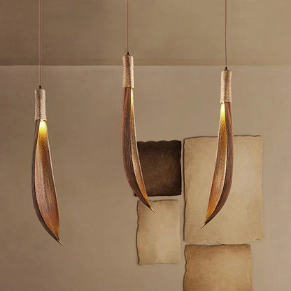 Hanglamp Hout Wabi-Sabi – Mirael