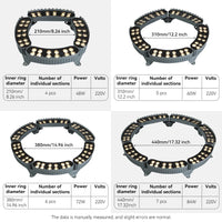 Projecteur extérieur en aluminium RGB pour arbres – Arbolux