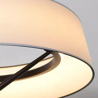Lampe à pied moderne en tissu nordique pour salon – Armoniev