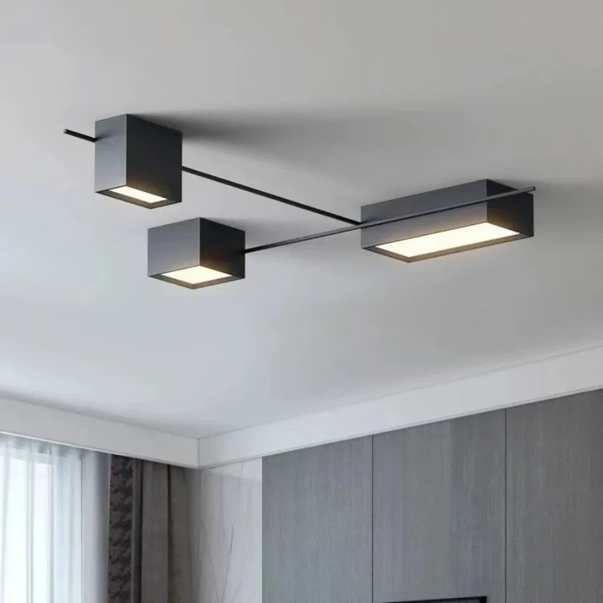 Plafonnier LED moderne en acrylique pour intérieur – Arionel