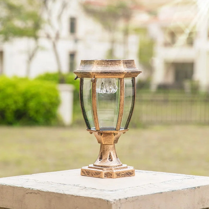 Buitenzonelamp van aluminium – Callistoria