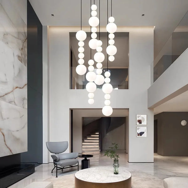 Modern iron pendant light for dining room – Oréad