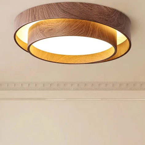 Modern LED plafondlamp in metaal voor woonkamer – Candelor
