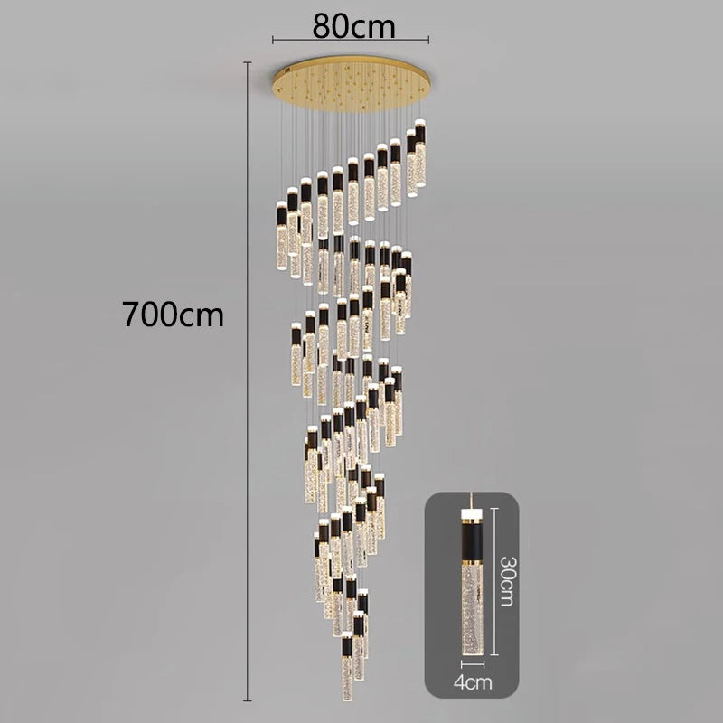 Suspension moderne en alliage pour salle à manger – Arclineia