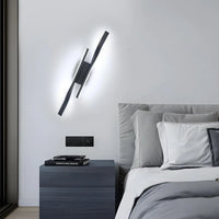 Applique murale moderne noire pour salon – Novaluce