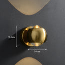 Minimalistische Wandleuchte aus Aluminium – Alumiscape