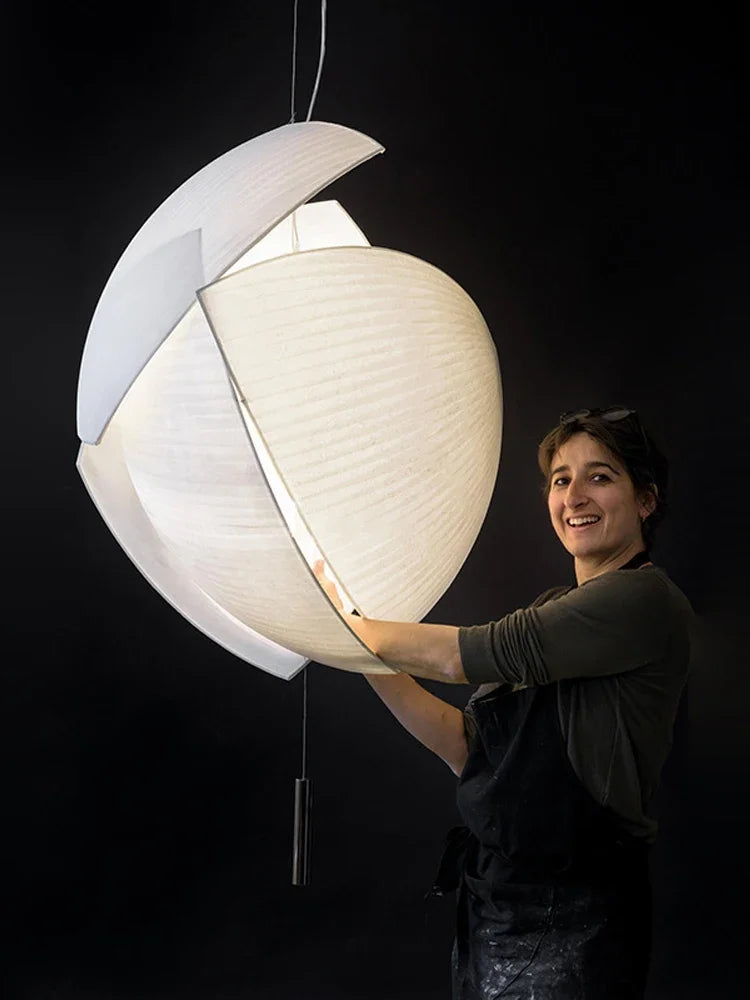LED stof hanglamp voor woonkamer – Armonique