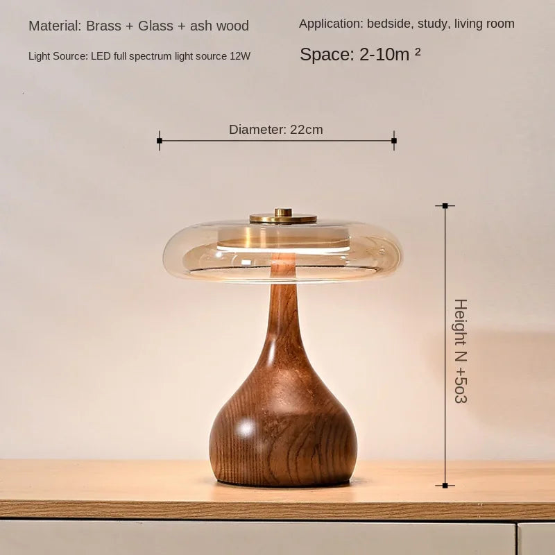 Vloerlamp in retro Japans glas – Zénorex