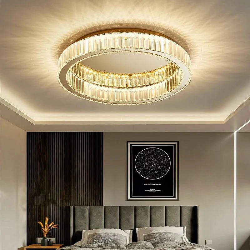 Halo Ceiling Light Gold photo 6 | Luxarmonie