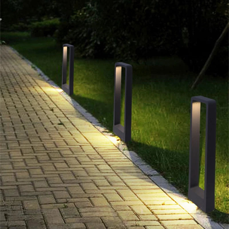Lampes de jardin LED en aluminium étanche – Alumea