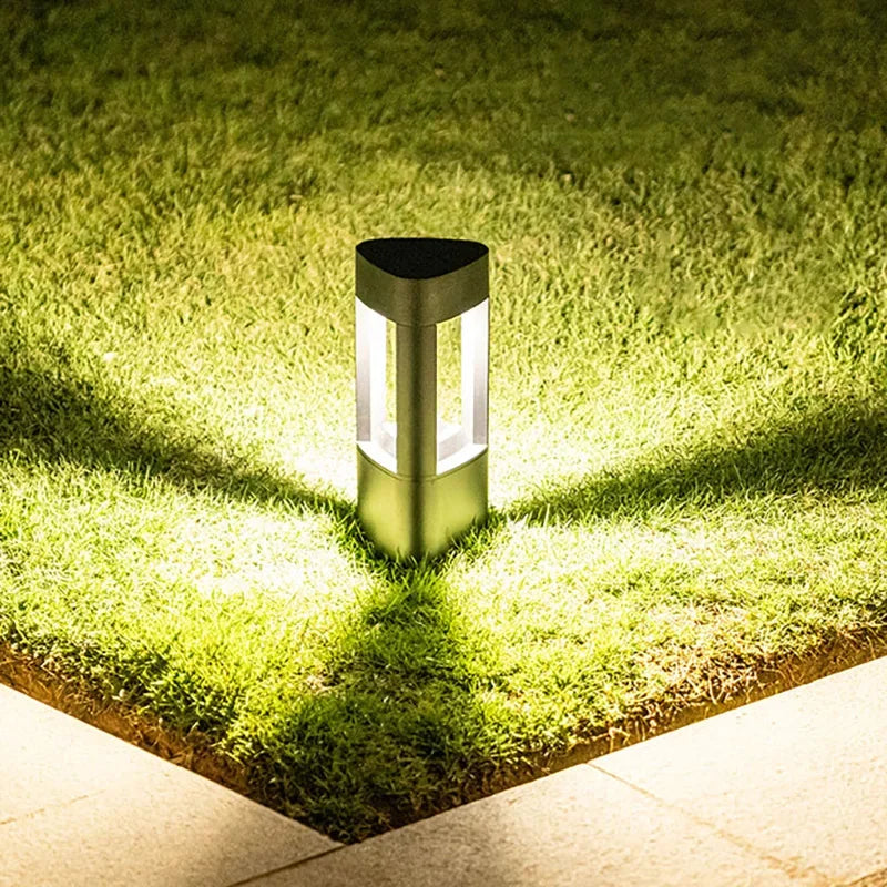 Borne LED extérieure en aluminium pour jardin – Aluminar