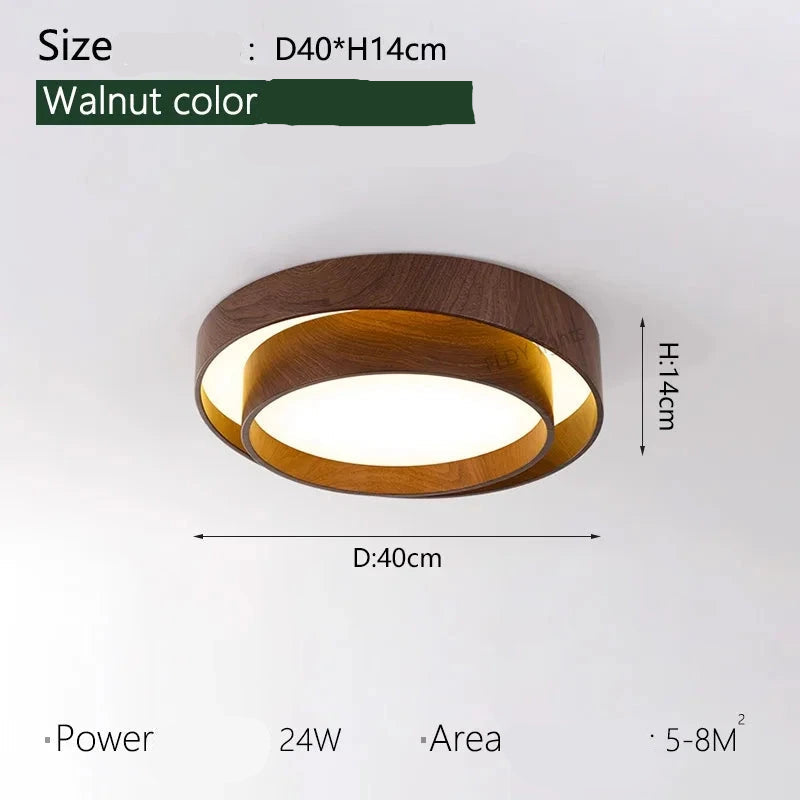 Modern LED plafondlamp in metaal voor woonkamer – Candelor