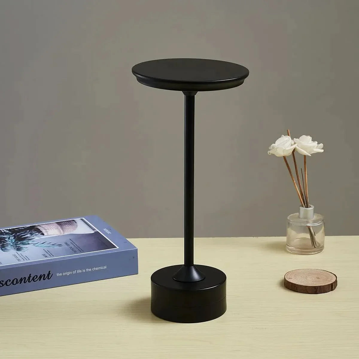 Lampe sans fil Métallico avec capteur tactile réglable au design moderne minimaliste - vue 14