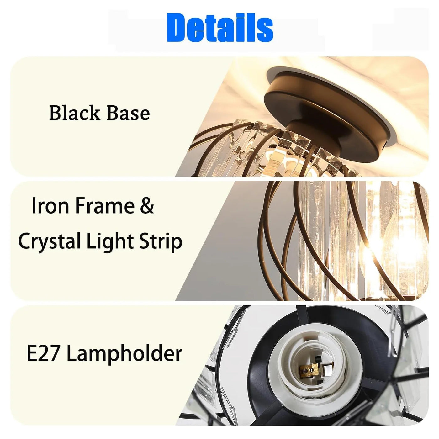 Plafonnier vintage en fer noir pour salle à manger – Mirostella