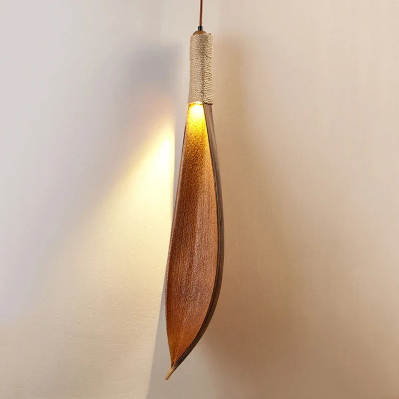 Hanglamp Hout Wabi-Sabi – Mirael