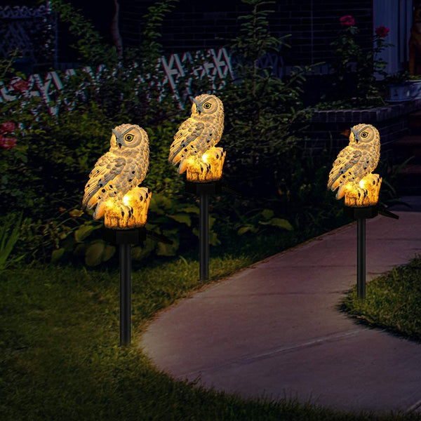 Owlenza Outdoor Lamp Detail View | Luxarmonie