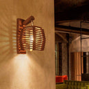 Bamboo and Rattan Wall Light – Bamboise