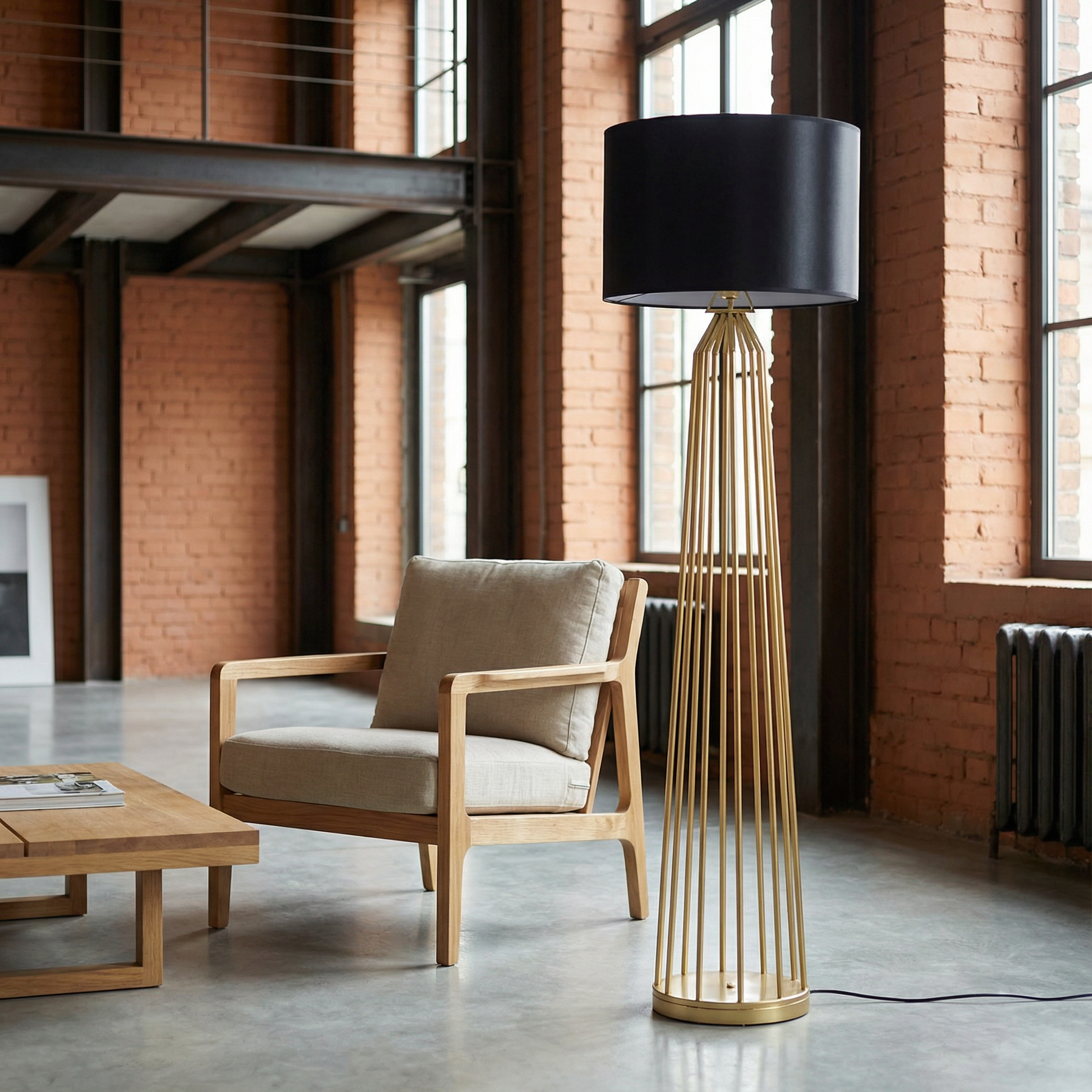 Floor Lamp Coralia ambient view | Luxarmonie