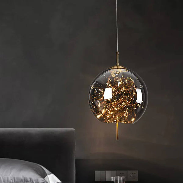 Suspension Design Étoilé Matériaux Nobles Ambiance Fine – Calista