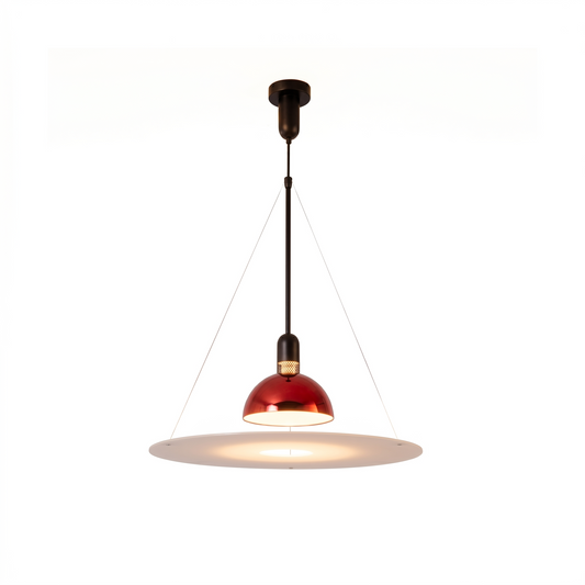 Circular Design Suspended Ceiling Light – Alcyon - Lumière