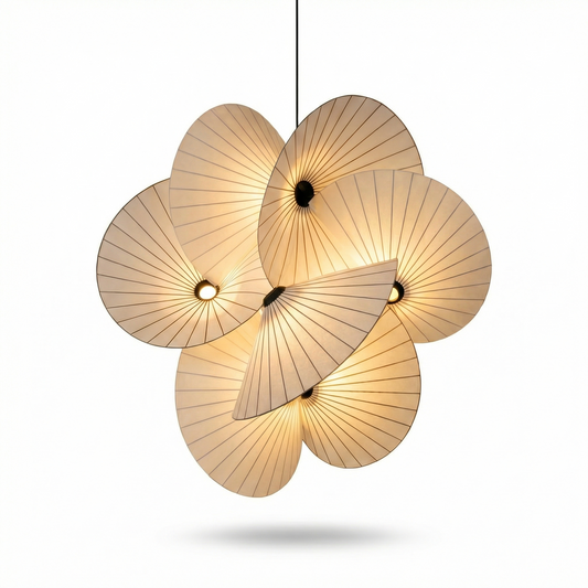 Ophanging doorzichtig glas Noords design – Lixis - Lumière