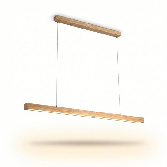 LED Pendelleuchte Nordischer Stil Holz & Metall Elegant – Novae - Lumière