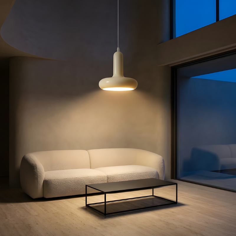 Suspension moderne Zénorial en aluminium coloré pour salle à manger - vue 3