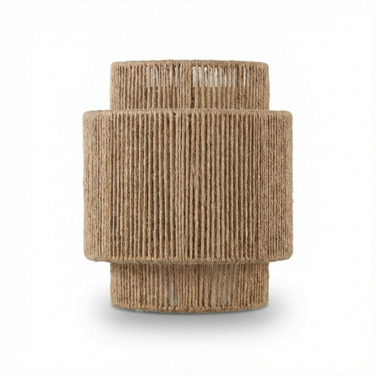 Wandleuchte Eco Chic Boho-Look Edle Materialien – Tressia