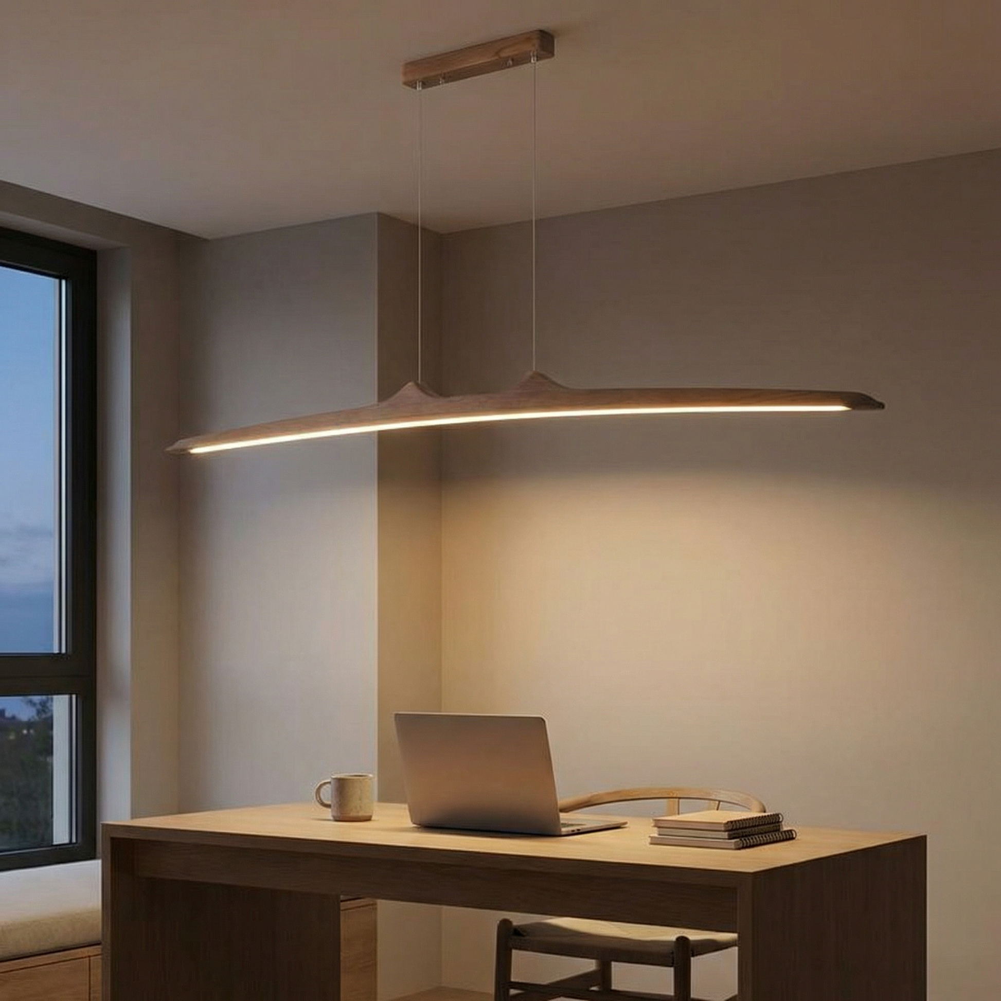 Suspension Walnia vue détail | Luxarmonie