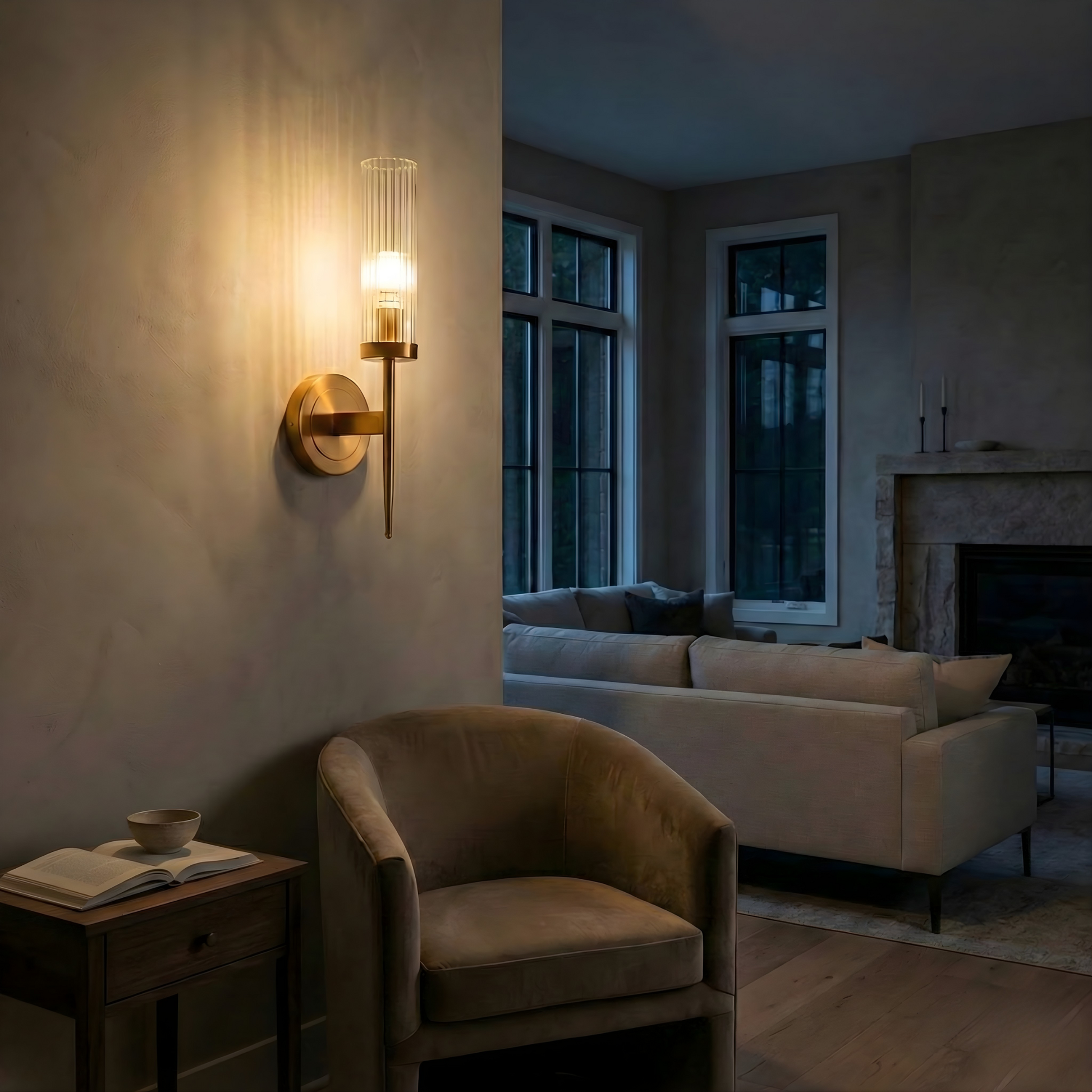 Wall Sconce Flame detail view | Luxarmonie