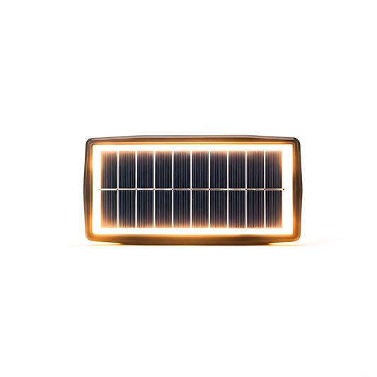 Solar LED Wall Light with Double-Beam Outdoor Lighting – Solarix - Lumière