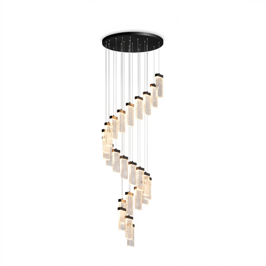 Modern crystal chandelier for living room – Cristariont - Lumière