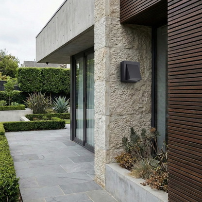 Outdoor Wall Sconce Horizon aluminium design for façade - view 2