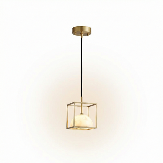 Minimalistische Koperen Hanglamp voor Slaapkamer – Arionelle - Lumière