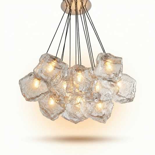 Modern glazen hanglamp voor eetkamer – Célestine - Lumière